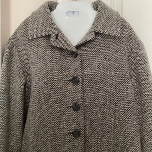 **HOST PICK** J.Jill Tweed Wool Coat - 6P - Picture 8 of 8